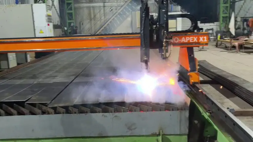 CNC plasma & oxyfuel profile cutting job work in Taloja MIDC